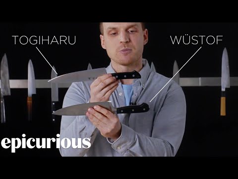 Knifemaker Explains The Difference Between Chef&#039;s Knives | Epicurious