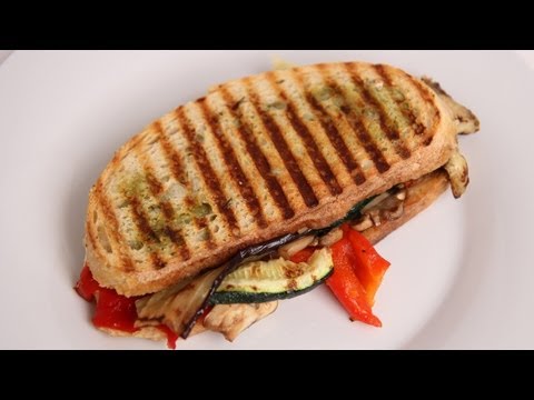 Grilled Veggie Panini Recipe - Laura Vitale - Laura in the Kitchen Episode 392