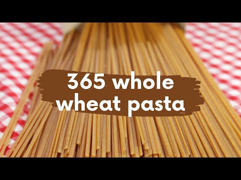 365 whole wheat pasta
