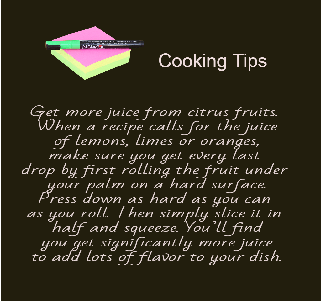 cooking tip number 10