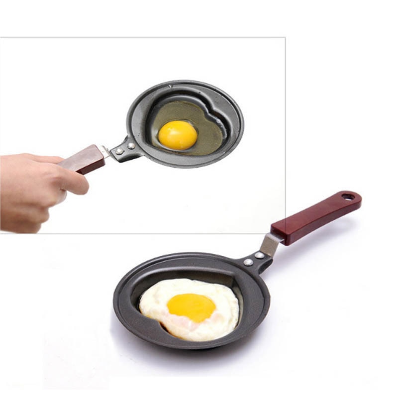1PC Mini Breakfast Egg Frying Pans Cooking Tools Steel Kitchen Accessoories