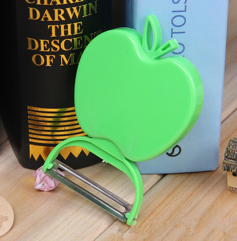 1Pcs Foldable Apple Peeler Vegetable & Fruits Peeler Kitchen Tools (Random Color)