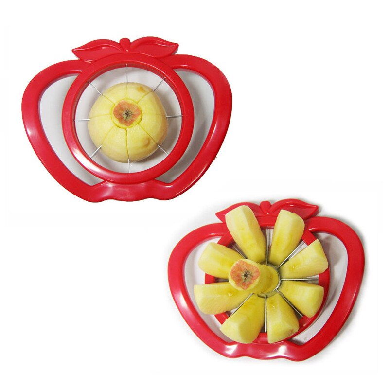2pcs Apple cutter knife corers fruit slicer Multi-function Apple Pear slice cutter kitchen cooking Vegetable Tools Easy Cut