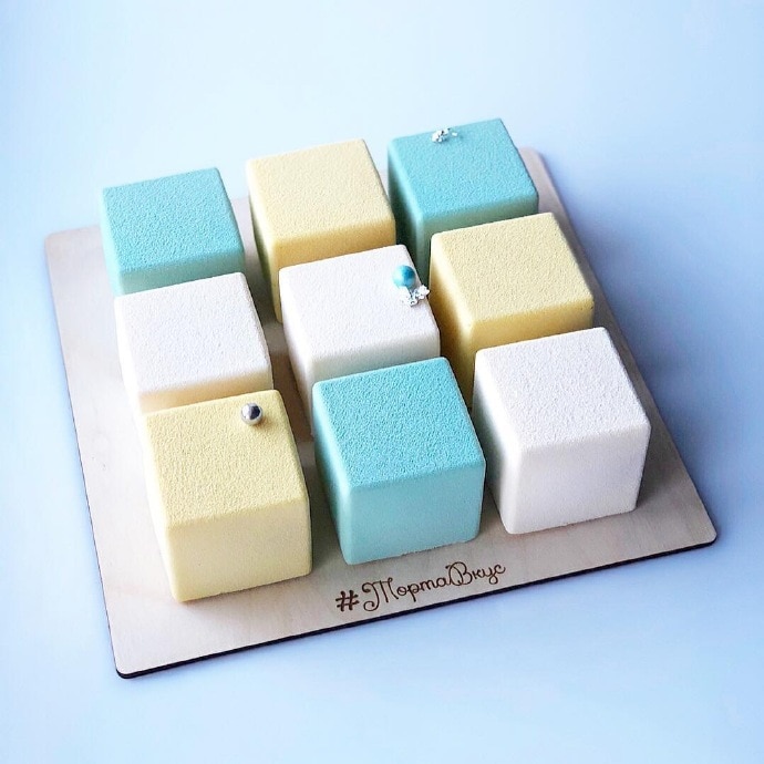 8/15 Holes Cube Silicone Cake Decorating Mold For Baking Mould Dessert Mousse Pastry Pan Bakewar bakvormen