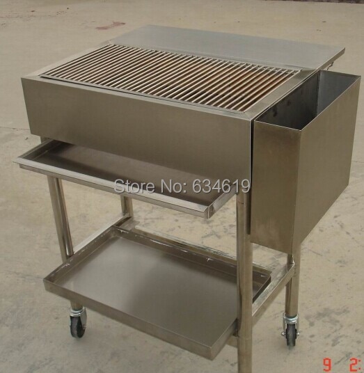 Best Quality Charcoal Bbq Trolley Cart,Movable Charcoal Gril With Rolling Wheel,Wheeled Charcoal Bbq Grilles