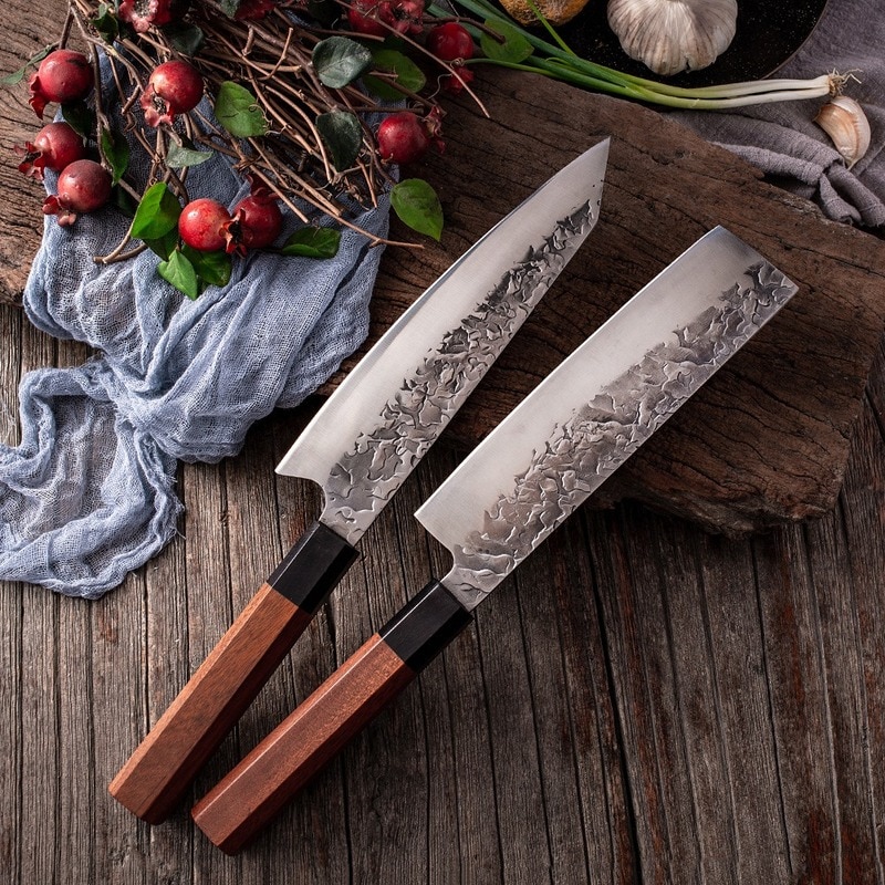 Forged Cooking Chef's Knife 8 Inch Kitchen Knife Surper Sharp Knife Japanese Knife Utility Knife Cooking Knife Damascus Knife