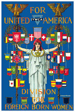High Quality POSTER For home decoration.United for America.Home wall art.1092