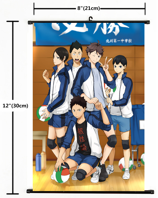 Japanese Anime :Haikyuu!! Haikyuu Home Decor Poster Wall Scroll 2015