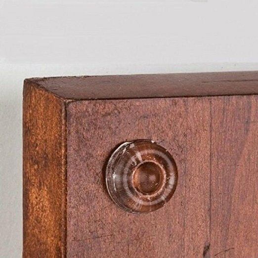Kitchen Cabinet Door Stoppers 100 pcs 1/2" Diameter Sound Dampening Door Bumpers