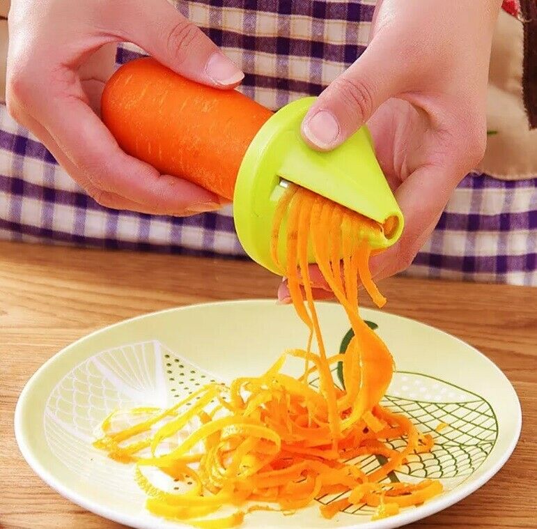 Kitchen Vegetable Fruit Spiral Shred Process Kitchen Gadget Tool