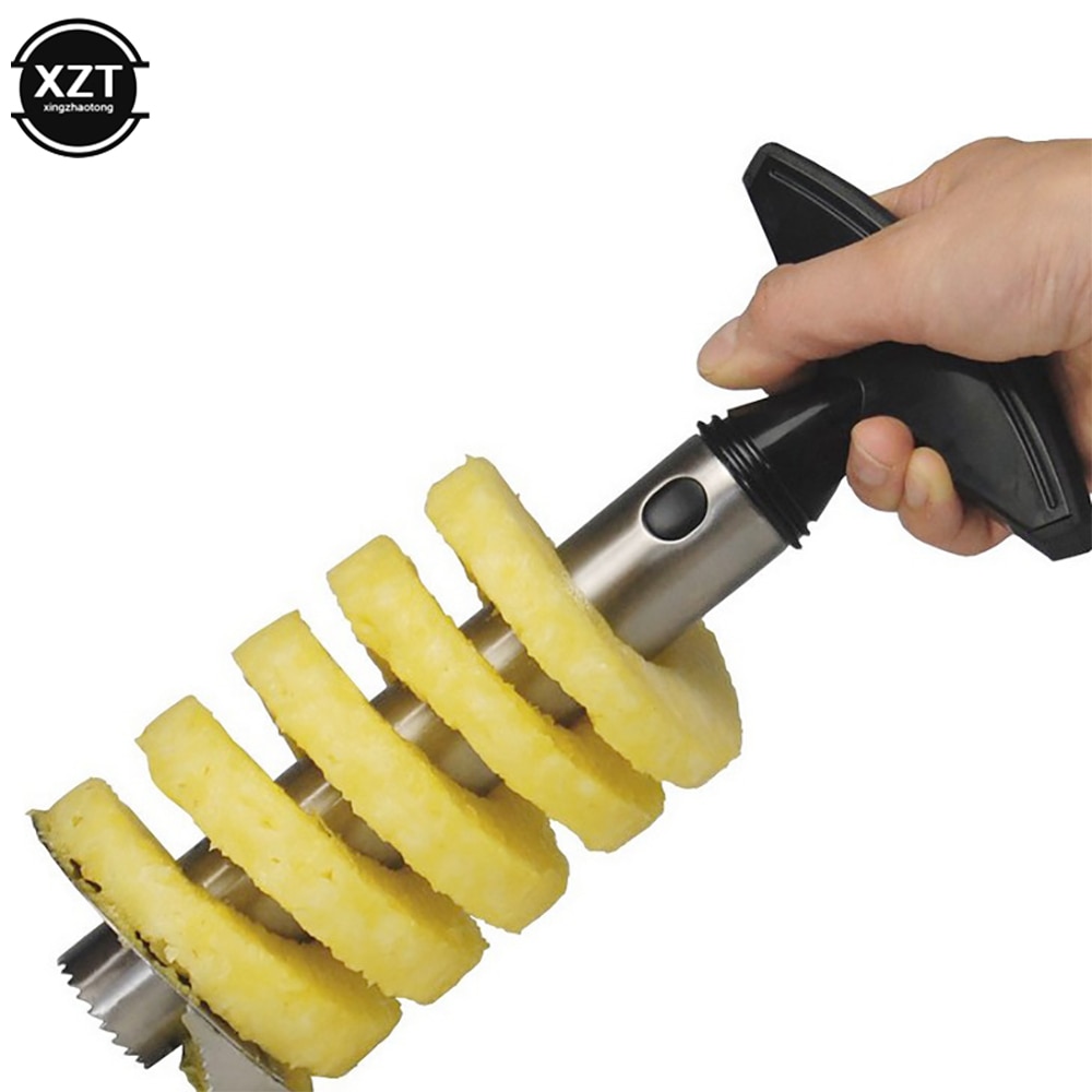 Stainless Steel Pineapple Corer Peeler Cutter Easy Fruit Parer Cutting Tool Home Kitchen Western Restaurant Accessories 3 Colors