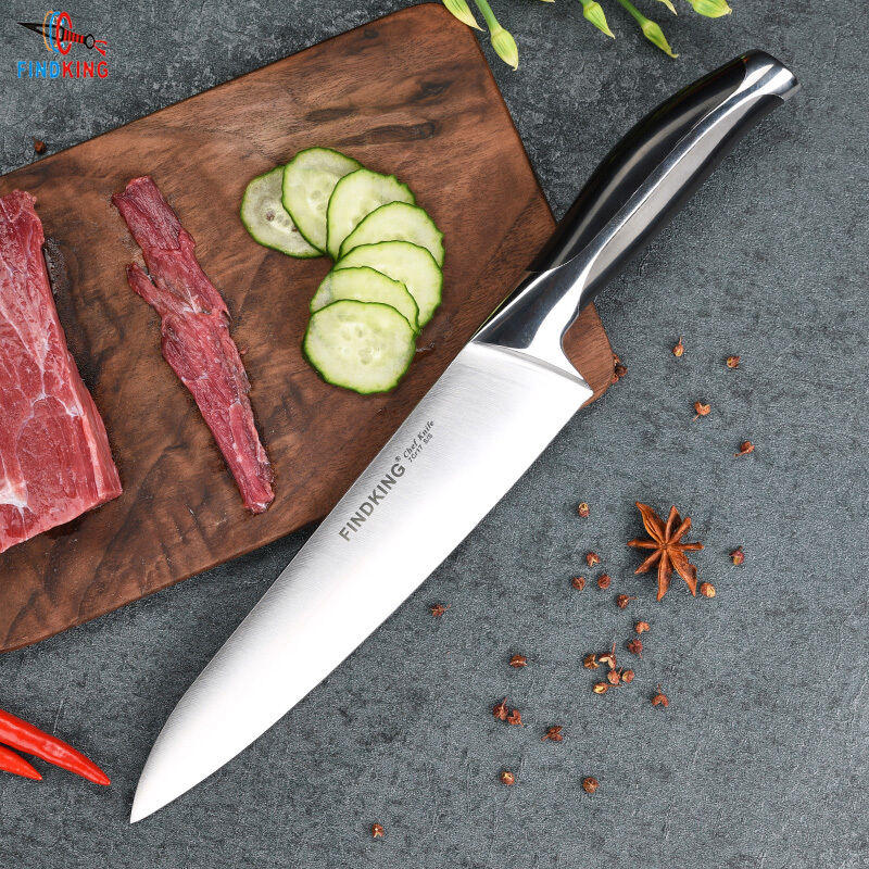Top Grade Sharp Knife 440c Quality 8'' Inch Frozen Meat Cutter Chef kitchen Chop