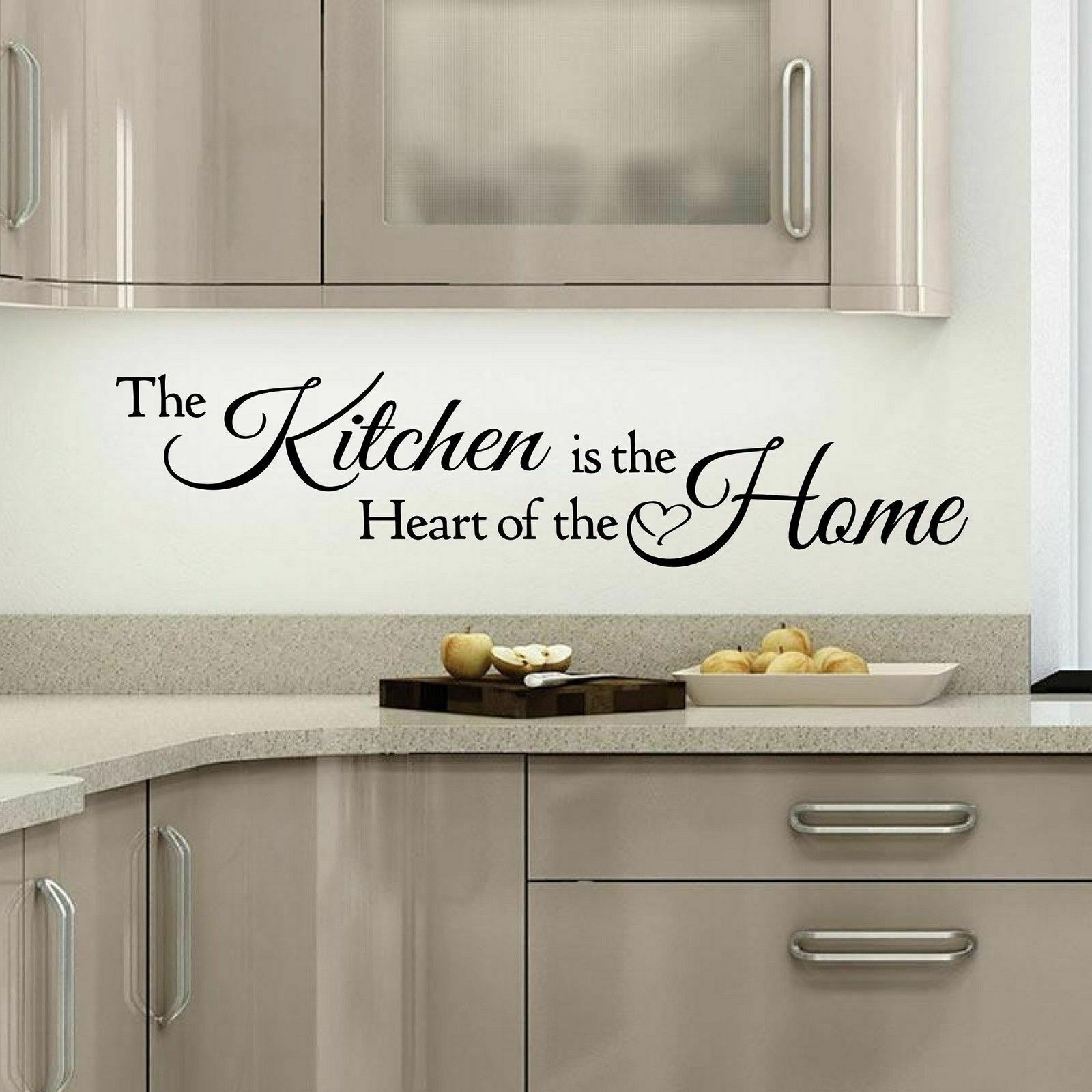 Wall Stickers Quotes The Kitchen is a Heart of the Home Art Decal removable DIY