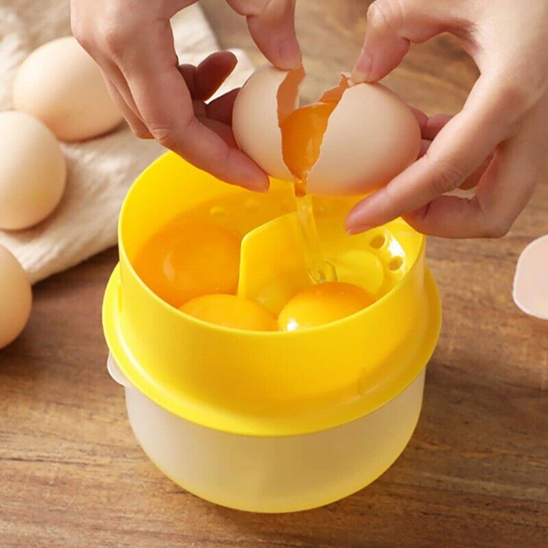 Egg Separator Egg White and Yolk Separator Kitchen Egg Separation Tools.